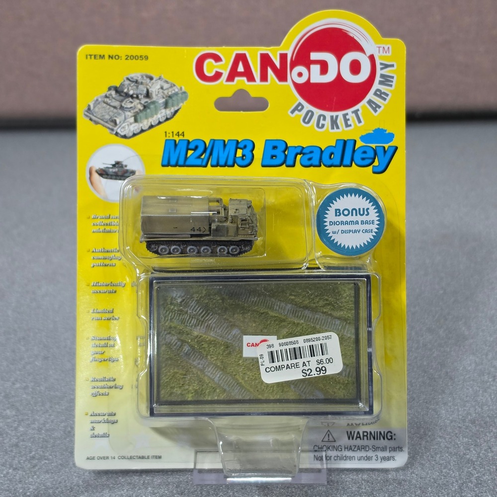 Can.Do Pocket Army M270 MLRS 1:144 Green New M2/M3 Bradley Series 20059